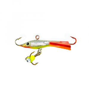 Балансир SAMURAI BURBOT/Тюлька HOLOGRAM (6 гр., 35мм, кр. Mustad, тройник со стразом, цвет G04, 1шт)