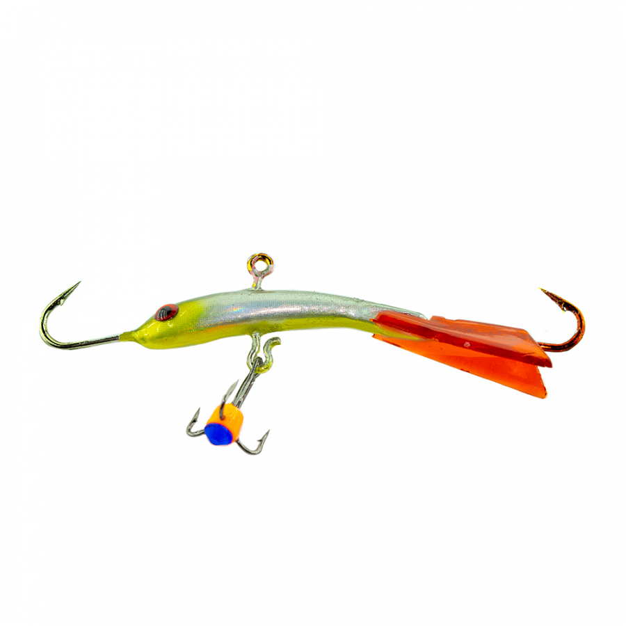 Балансир SAMURAI RAINBOW/Радуга HOLOGRAM (13 гр., 50мм, кр. Mustad, тр. со стразом, цвет G06, 1шт)