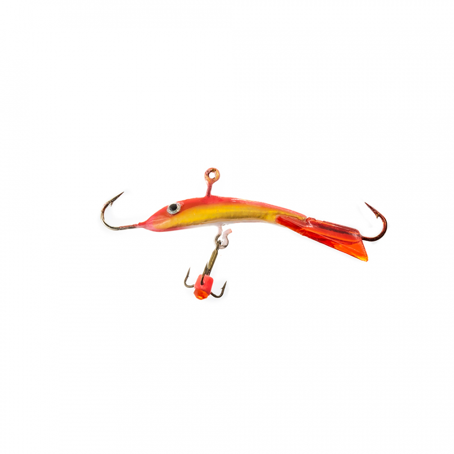 Балансир SAMURAI RAINBOW/Радуга HOLOGRAM (13 гр., 50мм, кр. Mustad, тр. со стразом, цвет G14, 1шт)