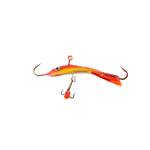 Балансир SAMURAI RAINBOW/Радуга HOLOGRAM (13 гр., 50мм, кр. Mustad, тр. со стразом, цвет G14, 1шт)