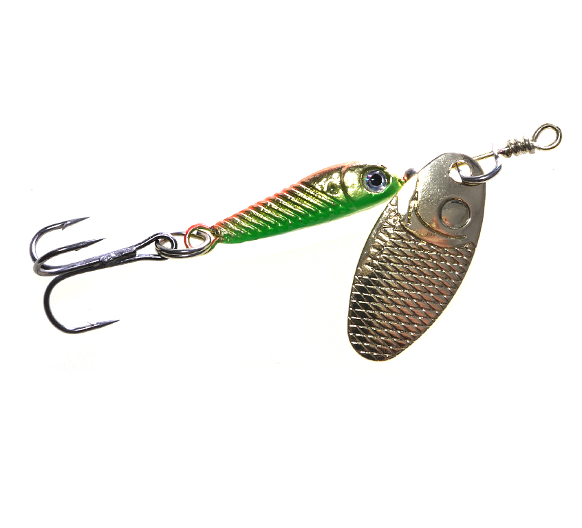Блесна вращающаяся TAKEDO Tornado (9 г, цв. X005, Mustad, 1 шт )