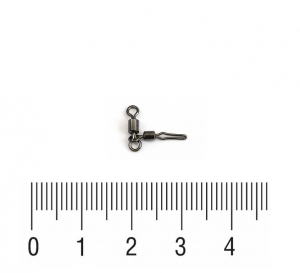 Вертлюг тройной с зажимом для поводка FIX 1010 №8*10 (10шт)