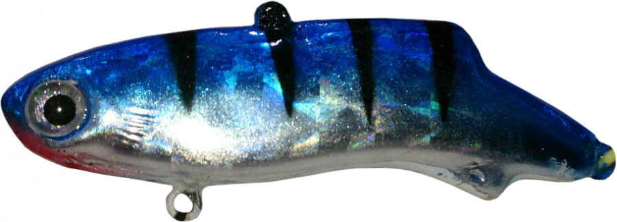 Виб SAMURAI WINTER VIBE SHINE HOLOGRAM (26 г, 60 мм, тройник со стразом, цвет №12, 1 шт)