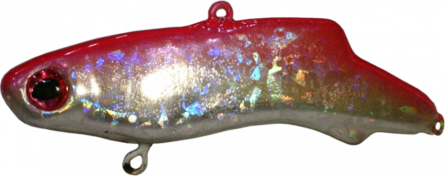 Виб SAMURAI WINTER VIBE SHINE HOLOGRAM (26 г, 60 мм, тройник со стразом, цвет №15, 1 шт)