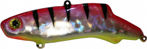 Виб SAMURAI WINTER VIBE SHINE HOLOGRAM (26 г, 60 мм, тройник со стразом, цвет №19, 1 шт)