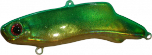 Виб SAMURAI WINTER VIBE SHINE HOLOGRAM (52 г, 72 мм, тройник со стразом, цвет №01, 1 шт)