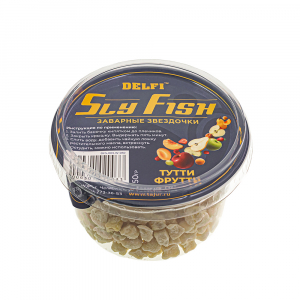 Заварные звездочки DELFI Sly Fish, аром. Тутти фрутти цвет естест. 50г.