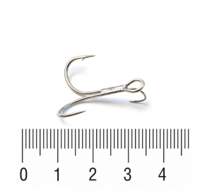 Крючок двойной TWINEX NICKEL №02 (10 шт) Gamakatsu