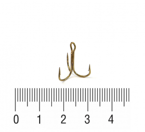 Крючок тройной 35647 BR №08 (50шт) Mustad