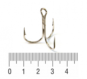 Крючок тройной 35648 NI №01 (50шт) Mustad