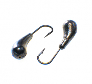 Мормышка свинцовая TAKEDO Уралка (4 мм, черная, с отверстием, 10 шт )