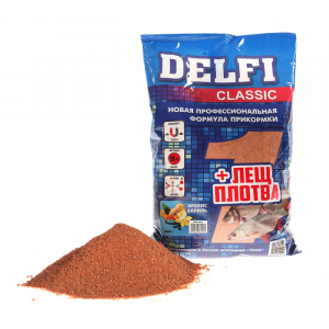 Прикормка DELFI Classic (лещ + плотва; арахис, ваниль, 800 г)