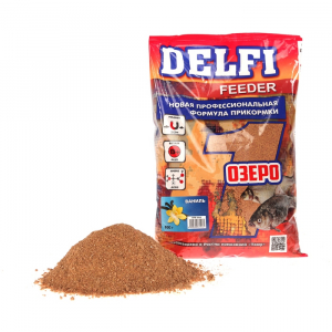 Прикормка DELFI Feeder (озеро; ваниль, 800 г)
