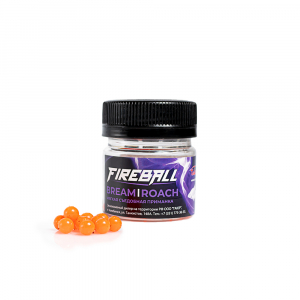 Приманка съедобная Takedo Fireball Bream/roach цвет крас. чеснок 4 мм 70 шт