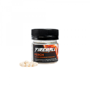 Приманка съедобная Takedo Fireball Perch цвет бел. креветка 3 мм 70 шт