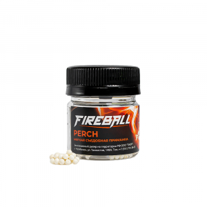 Приманка съедобная Takedo Fireball Perch цвет бел. рыба 4 мм 70 шт