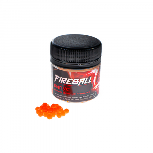 Приманка съедобная Takedo Fireball Рипус цвет крас. креветка 3 мм 70 шт