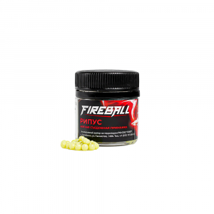 Приманка съедобная Takedo Fireball Рипус цвет фосф. рыба 4 мм 70шт
