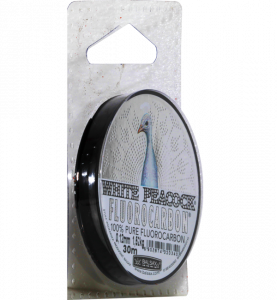 Леска (Balsax) "White Peacock Fluorocarbon" 30m 0.08mm (10 шт)