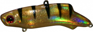 Виб SAMURAI WINTER VIBE SHINE HOLOGRAM (14 г, 50 мм, тройник со стразом, цвет №11, 1 шт)