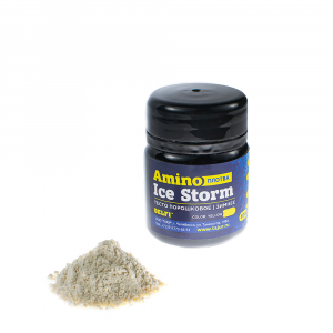 Тесто порошок зимнее DELFI Ice Storm Amino желтое плотва 50г